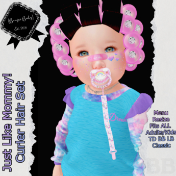 Second Life Marketplace - {Boujee Baby} Boujee Pack Just Like Mommy